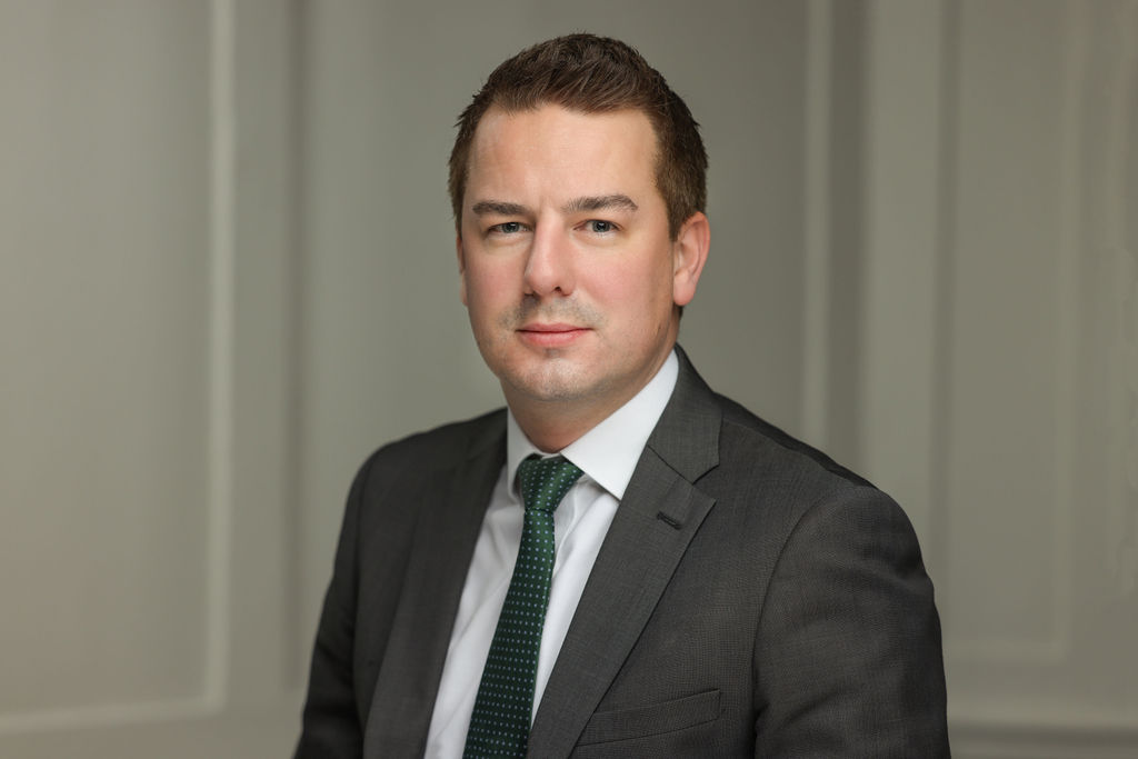 Portrait of Alan Barker, Barrister